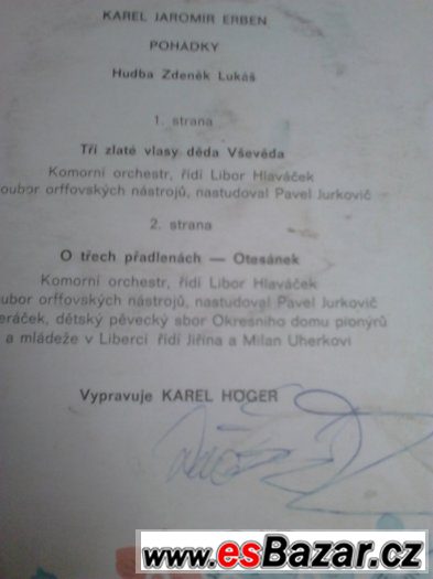 DOPLNKOVÉ FOTO K LP DESKÁM DOPLNKOVÉ FOTO K LP DESKÁM