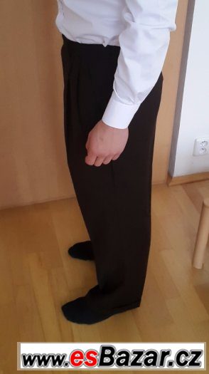 Hnědé kalhoty RALPH LOREN Hnědé kalhoty RALPH LOREN
