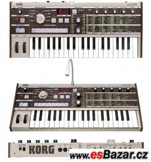 KORG MICROKORG - SYNTEZÁTOR, KLAVESY