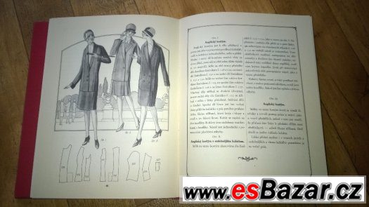 Symetra z roku 1931 Učebnice střihů a šití pro domácnost