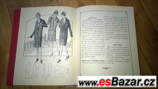 Symetra z roku 1931 Učebnice střihů a šití pro domácnost Symetra z roku 1931 Učebnice střihů a šití pro domácnost