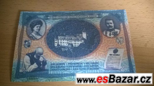 Kopie vzácných návrhů bankovek ČSR , ČSSR