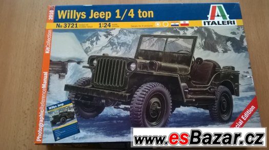 model Jeep Willys 1:24