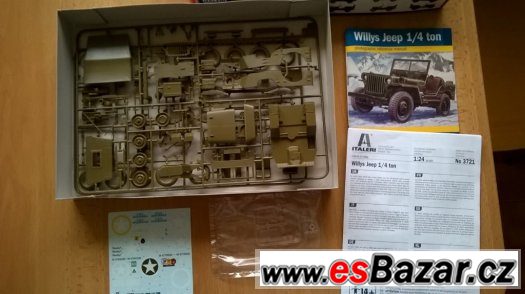 model Jeep Willys 1:24