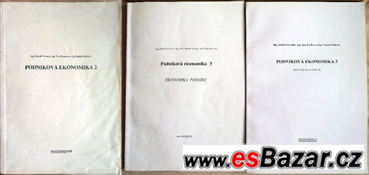 EKONOMIKA pro OA - podniková ekonomika + daňová soustava EKONOMIKA pro OA - podniková ekonomika + daňová soustava