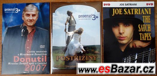 DVD: Postřižiny ● Joe Satriani - NEROZBALENÉ