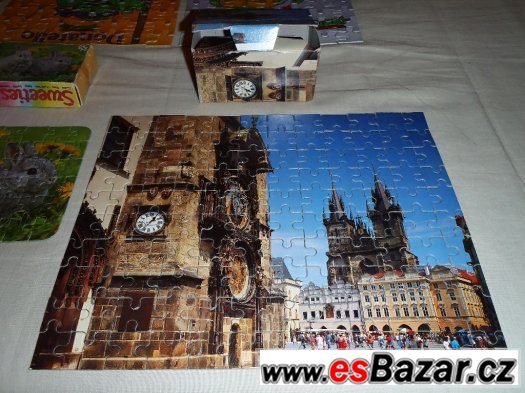 Puzzle 300 dílků Ravensburger - Pirátská loď + další puzzle