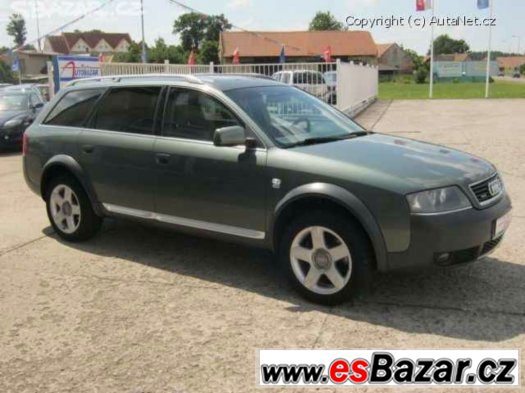 AUDI A6 TDI 132kw ALLROAD VEŠKERÉ NÁHRADNÍ DÍLY