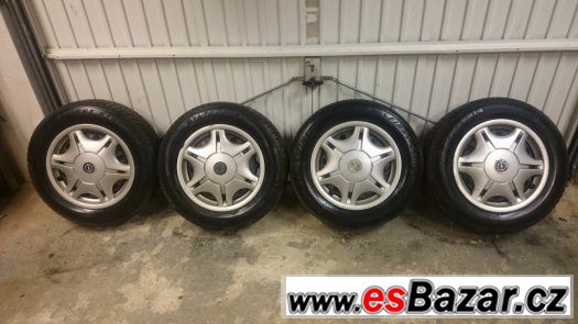 Disky 4x100 R14, zimní pneu 175/70 R14