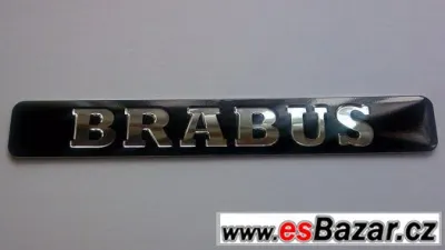 Logo Brabus - Mercedes Benz  BLACK