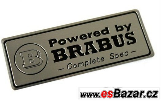 Powered by Brabus plaketa