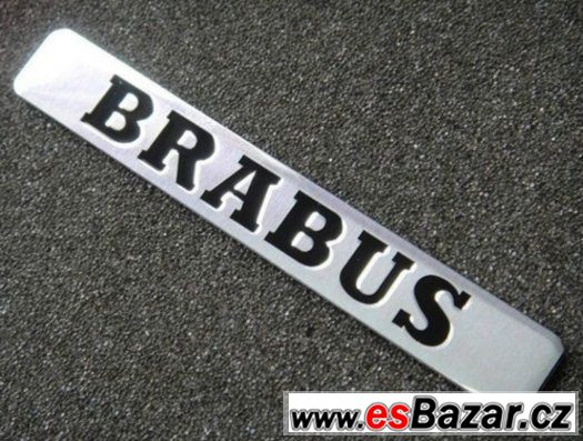 Brabus logo stříbrné