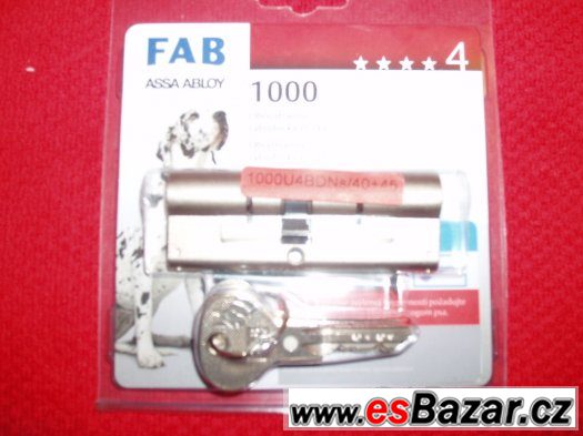 Prodám bezpečnostní vložku FAB 1000U4BDNs/40+45