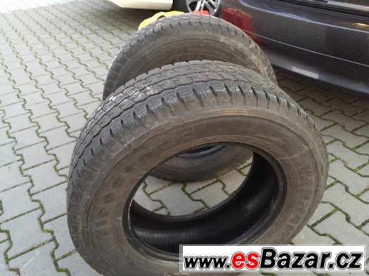 235/65 r16C   zimní pneu na dodávku 2ks Firestone