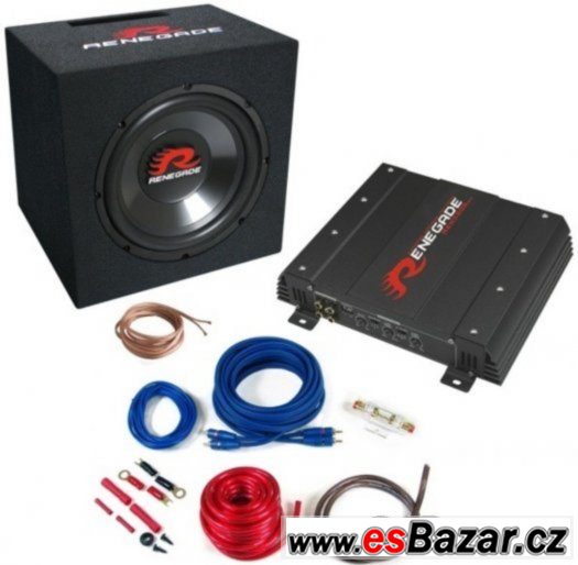 subwoofer + zesilovač RENEGADE