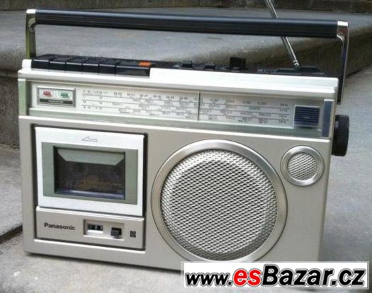 Velmi zachovalý radiomagnetofon Panasonic RX-1650LS