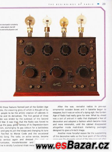 Encyklopedie historických bakelitových radiopřijímačů