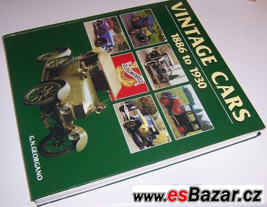 Nádherná encyklopedie VINTAGE CARS 1969 - 1930