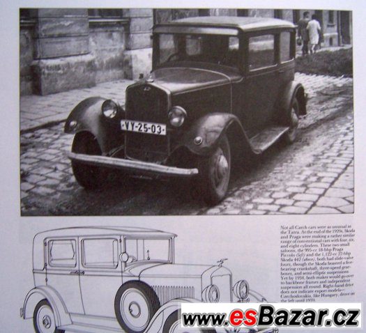 Nádherná encyklopedie VINTAGE CARS 1969 - 1930