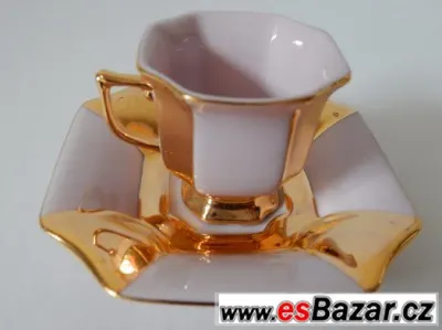 růžový porcelán - sběratelská miniatura