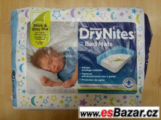 Podložky do postýlky Huggies Dry Nights