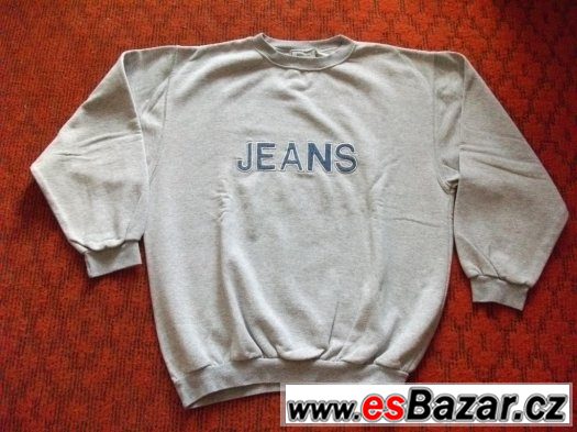 Pánská trička + mikina + svetr vel. XL