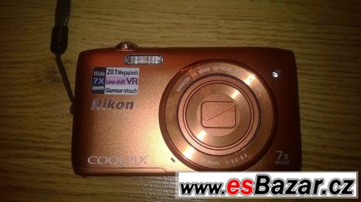 digitální fotoaparát Nikon COOLPIX S3500