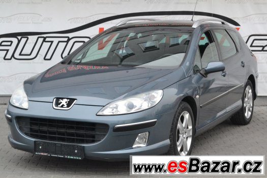 Prodám Peugeot 407 2,0 HDi SW, digiklima, ESP, POCTIVÉ KM