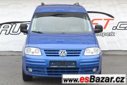 Prodám VW Caddy 1,9 TDi LIFE, 7 míst, NAVI,klima, POCTIVÉ KM