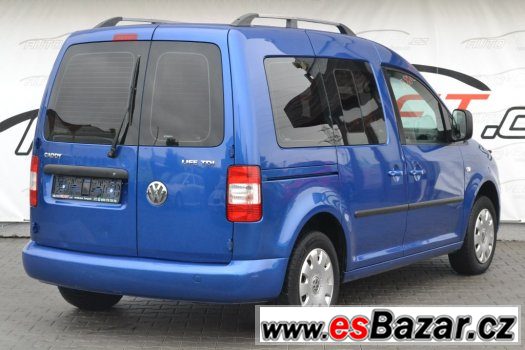 Prodám VW Caddy 1,9 TDi LIFE, 7 míst, NAVI,klima, POCTIVÉ KM