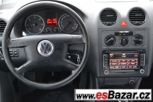 Prodám VW Caddy 1,9 TDi LIFE, 7 míst, NAVI,klima, POCTIVÉ KM