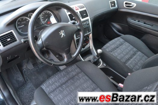 Prodám Peugeot 307 1.6i klima, el. okna, serviska,POCTIVÉ KM