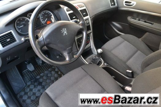 Prodám Peugeot 307 1,6 HDi SW, panorama,serviska, POCTIVÉ KM