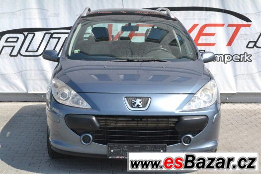 Prodám Peugeot 307 1.6 HDi SW, panorama, klima, POCTIVÉ KM