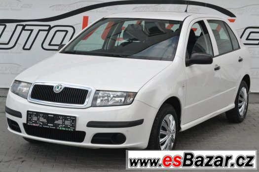 Prodám Škoda Fabia 1.4MPI el. okna, serviska, POCTIVÉ KM