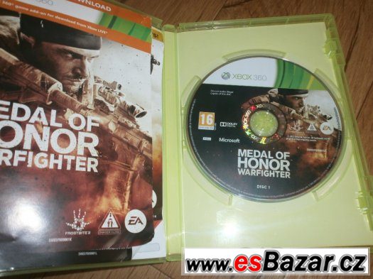 Hra na XBOX360-MEDAL OF HONOR