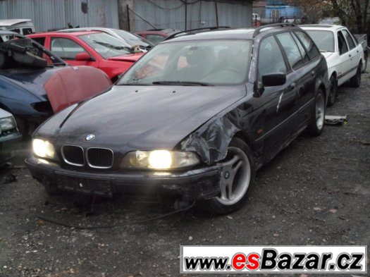 BMW e39 525tds kombi manuál  náhradní díly rv99 levne