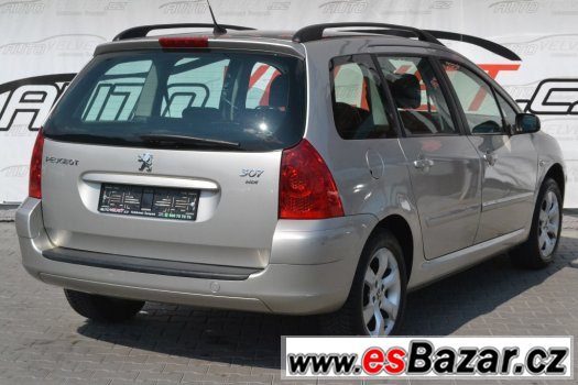 Prodám Peugeot 307 1,6 HDi, digiklima,tempomat,POCTIVÉ KM