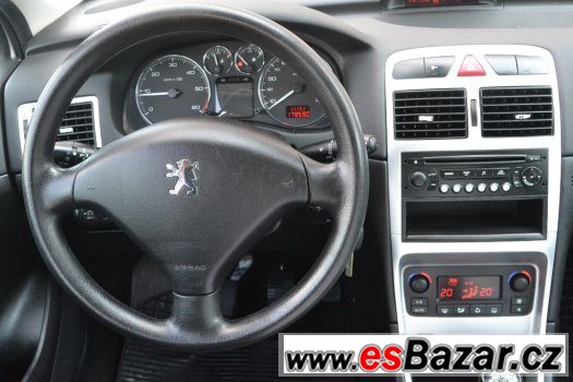 Prodám Peugeot 307 1,6 HDi, digiklima,tempomat,POCTIVÉ KM