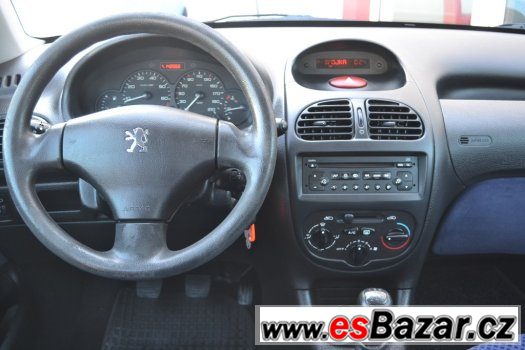 Prodám Peugeot 206 1.1i Klima, Servo, POCTIVÉ KM