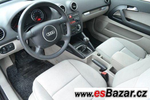 Prodám Audi A3 1.6i digiklima, ESP, serviska, POCTIVÉ KM
