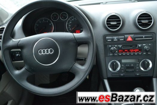 Prodám Audi A3 1.6i digiklima, ESP, serviska, POCTIVÉ KM