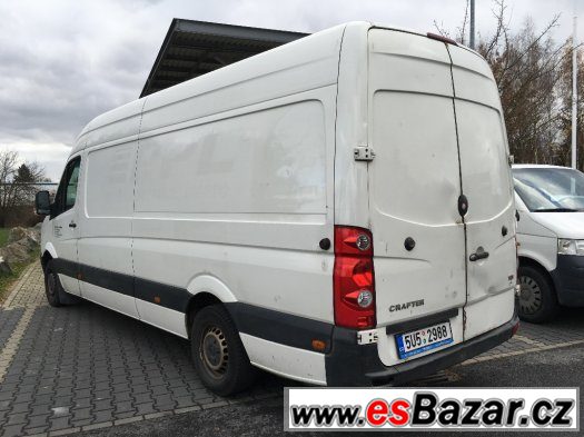 Prodám VW Crafter 2.5 TDI, 100 KW, L3H2, r.v.2008, MAXI