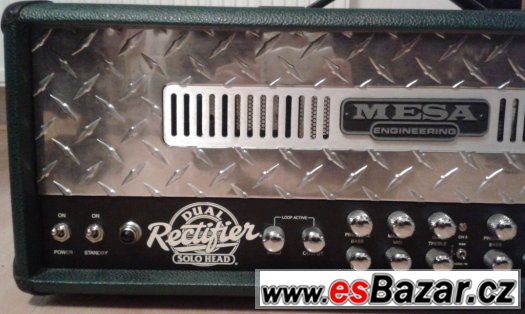 Prodám zesilovač MESA BOOGIE DUAL RECTIFIER SOLO HEAD