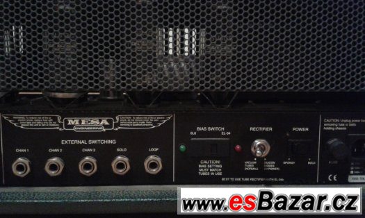 Prodám zesilovač MESA BOOGIE DUAL RECTIFIER SOLO HEAD