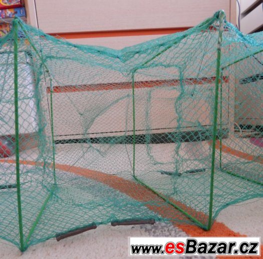 Vrš na odchyt ryb a raků, 3m, 18 vstupů Vrš na odchyt ryb a raků, 3m, 18 vstupů