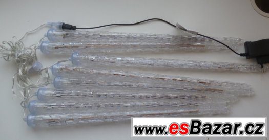 LED rampouchy 5V, 50cm s efektem padajícího sněhu - pro venk