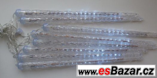 LED rampouchy 5V, 50cm s efektem padajícího sněhu - pro venk