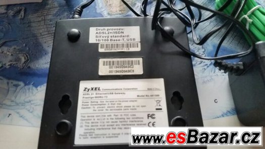 Router Zyxel P-660RU-T3 ADSL 2    ID:063