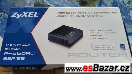 Router Zyxel P-660RU-T3 ADSL 2    ID:063